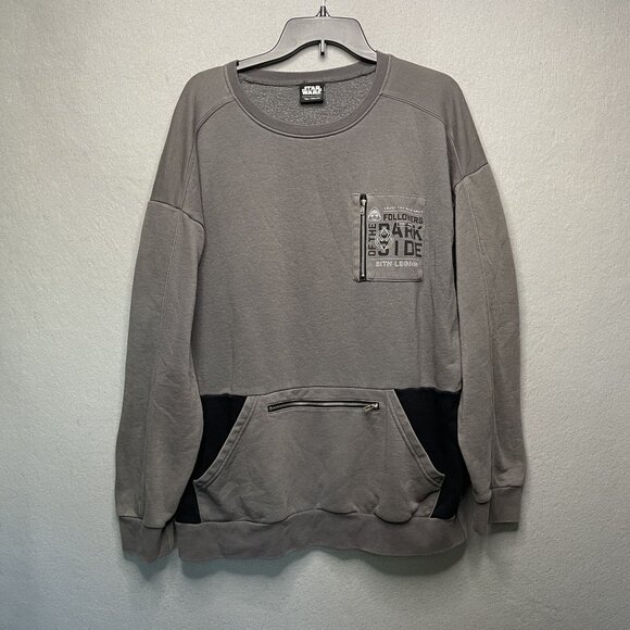 Star Wars Our Universe Dark Side Sith Legion Gray Sweatshirt 2XL - Picture 1 of 6